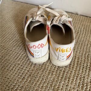 Soludos Kids Sneakers with Rainbow and Cream Accents